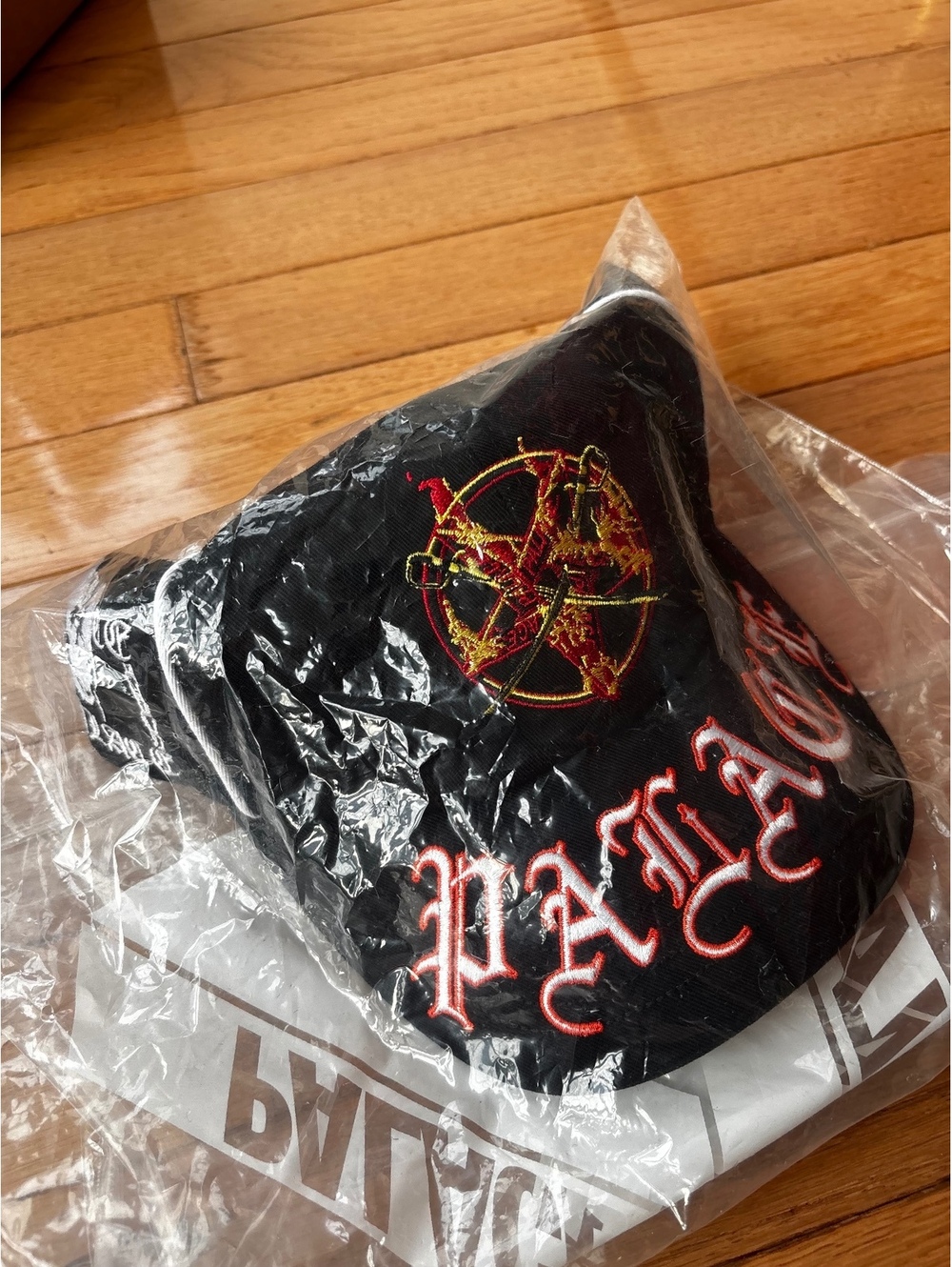 Palace Calm It Mosher 6-Panel Black Cap - One Size